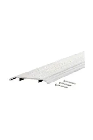 M-D TH015 Fluted Saddle Threshold, 68338, 72", Silver Same Day Shipping