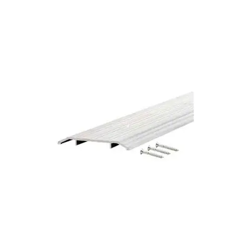 M-D TH015 Fluted Saddle Threshold, 68338, 72", Silver Same Day Shipping