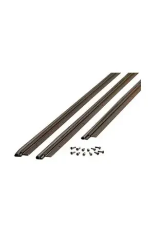 Fan Favorite M-D Flat Profile Door Jamb Weatherstrip Kit, 01677, Bronze, 36" x 84"