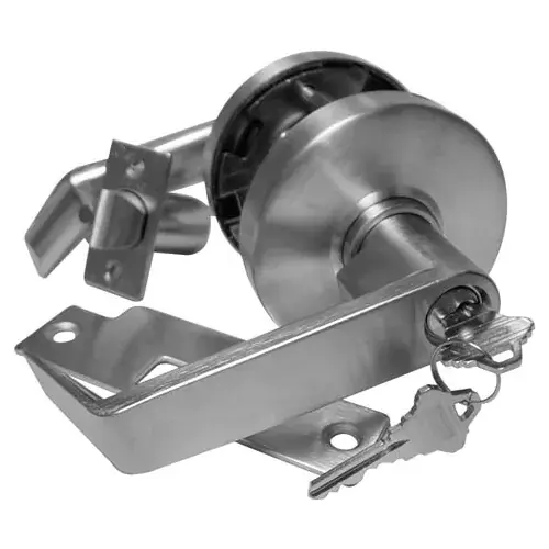 Leverset w/ Single Step Roses Passage Lock - Dull Chrome Price Drop