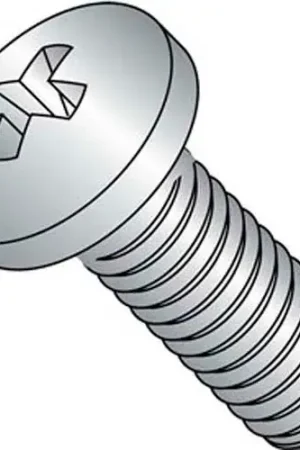 Trending M2.5-0.45X10 Din 7985 A Metric Phillips Pan Machine Screw Zinc, Pkg of 4000
