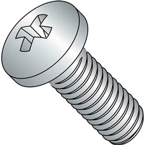 Trending M2.5-0.45X10 Din 7985 A Metric Phillips Pan Machine Screw Zinc, Pkg of 4000