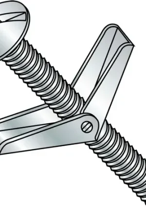 1/4 X 3 Combination Mushroom Head Toggle Bolt Zinc, 50/PK Buy Online