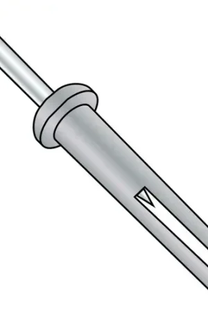 1/4X1 Mushroom Head Hammer Drive Anchor Zinc, Pkg of 100 Grab Now
