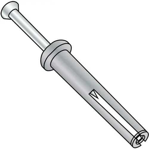 1/4X1 Mushroom Head Hammer Drive Anchor Zinc, Pkg of 100 Grab Now