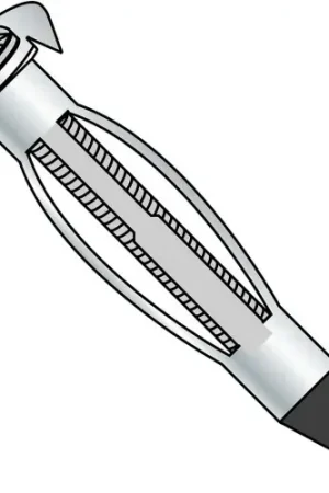 1/8 SHORT Hollow Wall Anchor Drive Zinc, Pkg of 100 Don't Miss Out