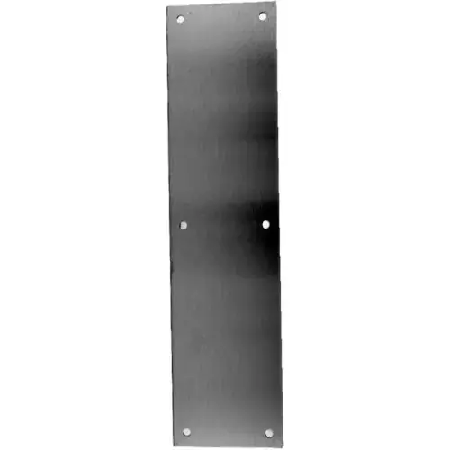 Markdown Don Jo 73-628 .050 Push Plate, 8"x16", Aluminum