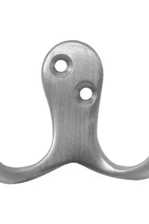 Weekend Sale Don Jo 302-613 Coat Hook, Side by Side Prongs, Oil Rubbed Bronze - Pkg Qty 20