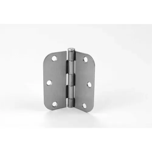 Don Jo RPB73535-58-652 Residential Hinge, 5/8"Radius, 0.085 Gauge, Brushed Chrome - Pkg Qty 2 Top Rated