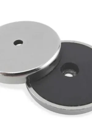 Don't Miss Out Master Magnetics Ceramic Round Base Magnet RB20CCERBX - 11 Lbs. Pull - Pkg Qty 25