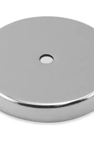 Master Magnetics Neodymium Round Base Magnet RB50N-NEOBX - 105 Lbs. Pull - Pkg Qty 25 Certified