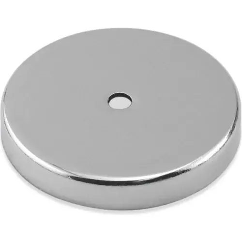 Master Magnetics Neodymium Round Base Magnet RB50N-NEOBX - 105 Lbs. Pull - Pkg Qty 25 Certified