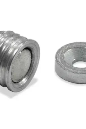 Master Magnetics Neodymium Latch Magnet NMLKIT1 - 2 Lbs. Pull Nickel - Chrome Plating - Pkg Qty 25 Luxury