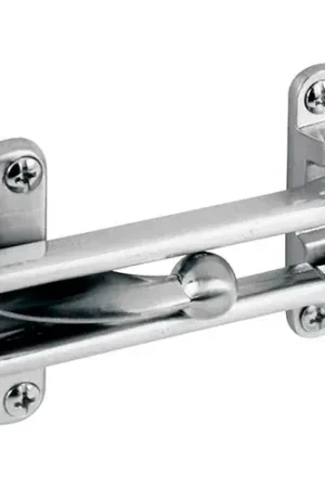Brand New Prime-Line® Swing Bar Door Guard, U 10308, Satin Nickel