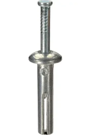 Order Now Hammer Drive Anchor - 1/4" x 1-1/4" - Mushroom Head - Alloy Steel - Zinc , Pack of 100