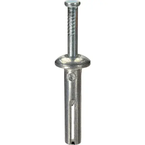 Order Now Hammer Drive Anchor - 1/4" x 1-1/4" - Mushroom Head - Alloy Steel - Zinc , Pack of 100