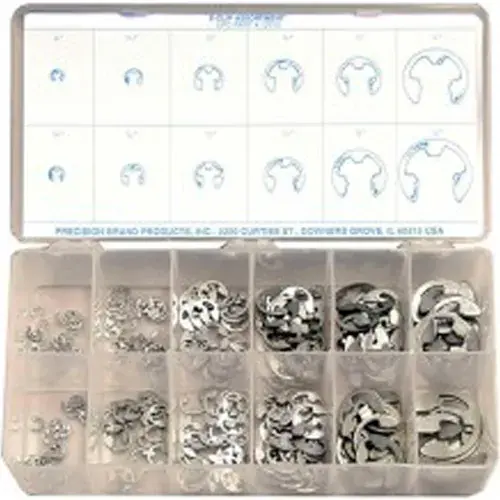 255 Piece Metric E-Clip Assortment Maintenance Kit - Made In USA Exclusive Offer