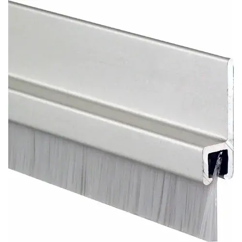 Pemko Aluminum Meeting Stile W/ Nylon Insert 84"L x 1-1/8"W, Clear Anodized Aluminum - Pkg Qty 3 Sale