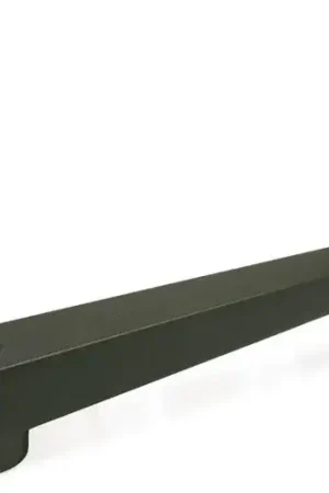 J.W. Winco GN471 Crank Handles, Aluminum, Revolving Handle, Through Square Bore - 1/2", 3.94" Long Clearance