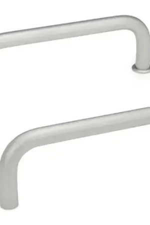 J.W. Winco 425-NI-0.31-3.00-GS GN 425 Cabinet "U" Handles Round Stainless Steel, with Tapped Holes Buy Direct