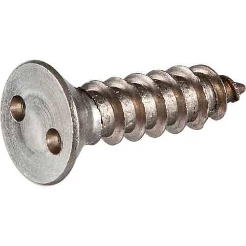 6 x 3/4" Security Spanner Sheet Metal Screw - Flat Head - 18-8 Stainless Steel - 100 Pk Direct From Factory