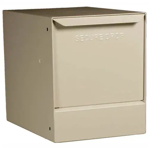 dVault Thru-Wall Package Drop wth Tilt-Out Door DVWM0062S - Sand Brand New