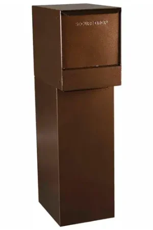Bargain dVault Thru-Wall Package Drop Vault Plus DVWM0062SA w/Bottom Hold Rear Access - Copper Vein