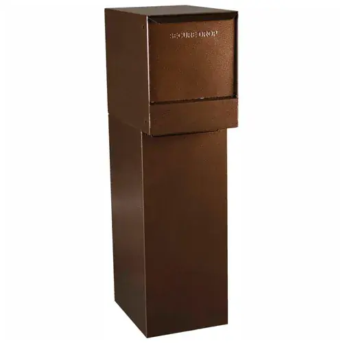 Bargain dVault Thru-Wall Package Drop Vault Plus DVWM0062SA w/Bottom Hold Rear Access - Copper Vein