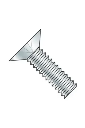 Holiday Sale 8-32 x 1/4" Machine Screw - Phillips Flat Head - Undercut - Steel - Zinc Plated - Pkg of 100