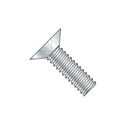 Holiday Sale 8-32 x 1/4" Machine Screw - Phillips Flat Head - Undercut - Steel - Zinc Plated - Pkg of 100