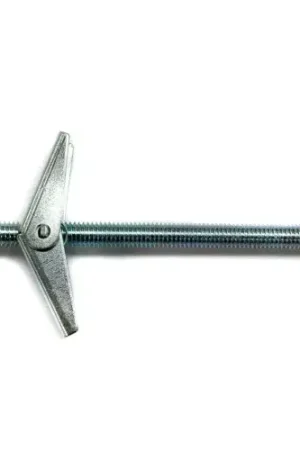 Combination Toggle Bolt - 5/16-18 x 4" - Slotted Round Head - Steel - Zinc , Pack of 50 Buy Direct