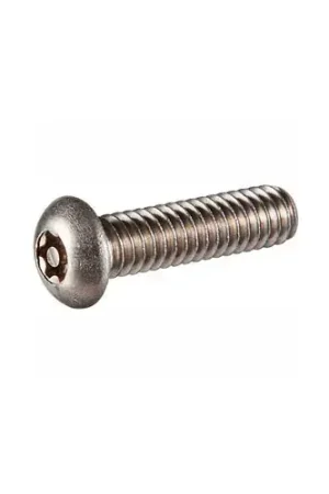 Direct From Factory 10-24 x 3/4" Machine Screw - Button Torx Head - T25 - Steel - Zinc - FT - UNC - USA - 100 Pk