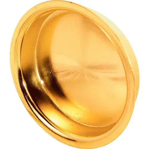 Top Rated Prime-Line N 7137 2-1/8-Inch Round Closet Door Pull with Flush, Solid Brass,(Pack of 2)