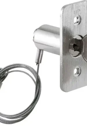 Final Sale Prime-Line GD 52143 Emergency Release Lock Kit, Brushed Chrome