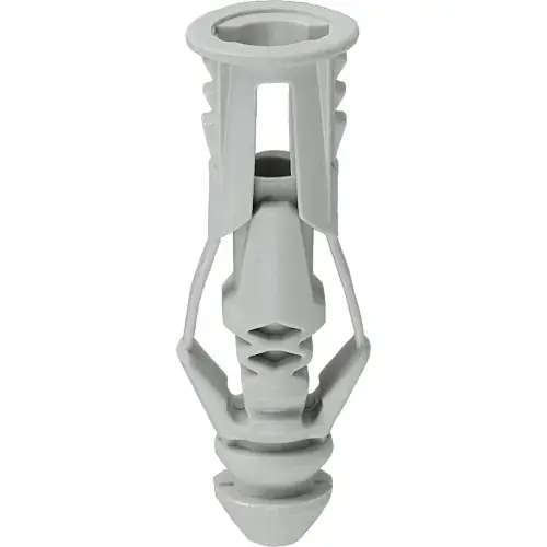 L.H.Dottie® Triple Grip Plastic Anchor, 8, Gray, 100 Pack Hot Deal
