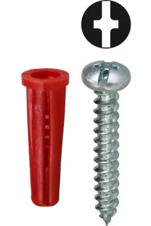 L.H.Dottie® Conical Anchor Kit w/ Combo Pan Head Screw, 8, 201 Pieces Hot Deal