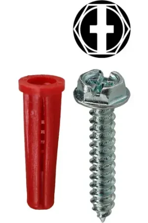 L.H.Dottie® Conical Anchor Kit w/ Combo Hex Head Screw, 10, 201 Pieces Factory Price