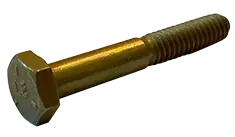 MS90725-24 Mil-Spec Hex Head Cap Screws Steel Cadmium Yellow Plated 1/4-20 X 4-1/2" (600 / Pkg.) Fan Favorite