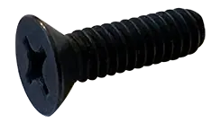 Affordable 8-32 X 1-1/2" Machine Screws Flat Head Phillips Drive 18/8 Stainless Steel Black Oxide (2000/Pkg.)