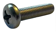0-80 X 1/8" Machine Screws Pan Head Phillips Drive 18/8 Stainless Steel Black Oxide (5000/Pkg.) Brand New