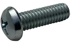 6-32 X 5/8" Machine Screws Round Head Phillips Drive Steel Zinc Plated (10000/Pkg.) Authentic