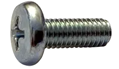 Popular 10-32 X 5/16" Machine Screws Undercut Binder Head Phillips Drive Steel Zinc Plated (8000/Pkg.)