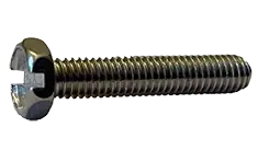 Weekend Sale 10-24 X 1/4" Machine Screws Indented Hex Head Slotted Drive 18/8 Stainless Steel (4000/Pkg.)