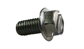 12-24 X 1-1/2" Machine Screws Indented Hex Head Slotted Drive Steel Zinc Plated (2000/Pkg.) Luxury