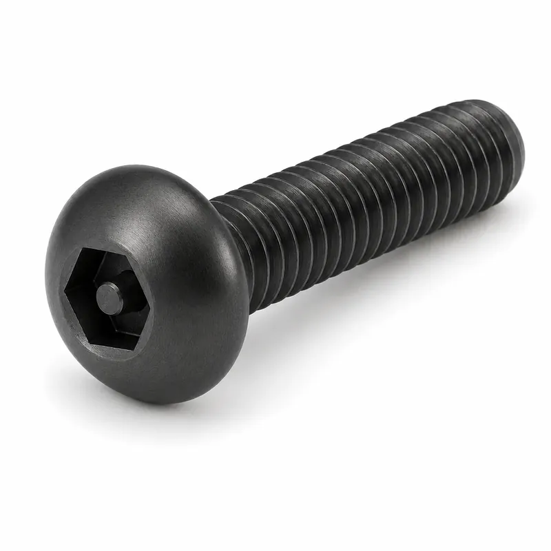 Instant Buy 5/16-18 X 1/2" Button Head Cap Screws Tamper Resistant Pin-In Socket Drive Alloy Steel (100 / Pkg.)