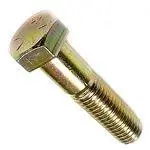 1-1/2"-6 X 4-1/2" Hex Head Cap Screws Grade 8 Steel Yellow Zinc Partially Threaded (4 / Pkg.) Don't Miss Out