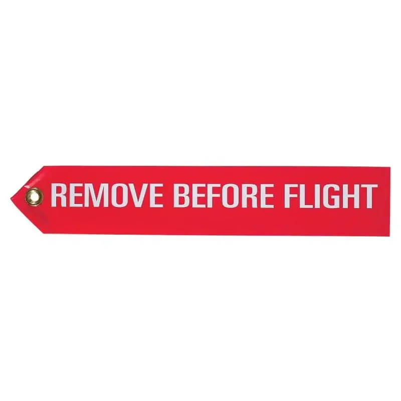 Place Order NAS1756-24 Mil-Spec Remove Before Flight Streamer Red-White 24 (1 / Pkg.)