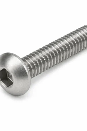 While Supplies Last 1/4-20 X 2-1/2" Socket Cap Screws Button Head Hex Socket Drive 316 Stainless Steel (100 / Pkg.)