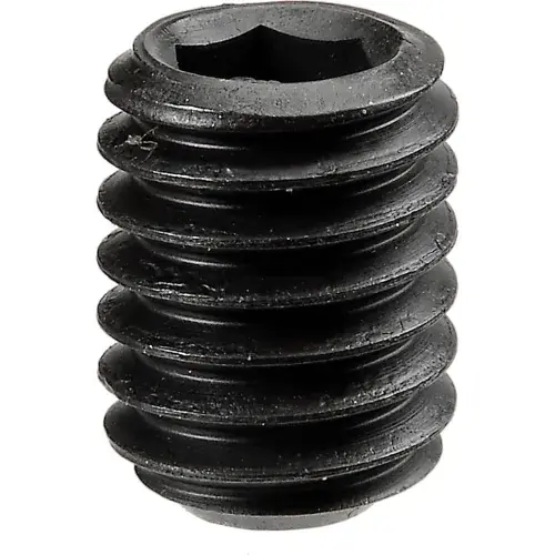 Genuine 5/16-24 X 1-1/4" Cup Point Nylon Patch Socket Set Screws Alloy Steel Black Oxide Fine Thread (100 / Pkg.)