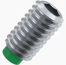 Professional Grade 10-24 X 3/8" Nylon Tip Socket Set Screws 18/8 Stainless Steel (100 / Pkg.)